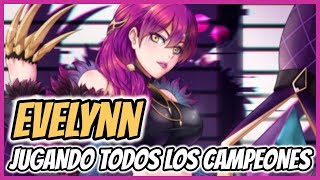 ¡JUGANDO a quotTODOSquot los CAMPEONES  EVELYNN Versión 2019 [upl. by Au]