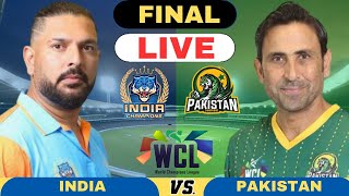 World Champions of Legends Live India Champions vs Pakistan Champions  INDC vs PAKC Live WCL 2024 [upl. by Letney]