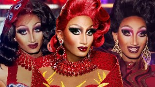 All of Angeria Paris VanMicheals Runway Looks Rupauls Drag Race 14 [upl. by Beitz]