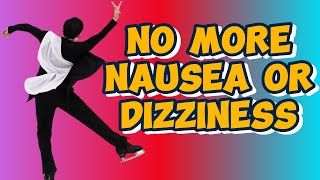 Quick remedy for dizziness and nausea from ice skating spinning [upl. by Labannah588]