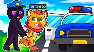 ¡MINECRAFT PERO ME ENCIERRAN EN LA PRISIÓN DE LOS ENDERMANS 😿🚓👮  SRGATO ES ENCERRADO EN LA CÁRCEL [upl. by Repard]