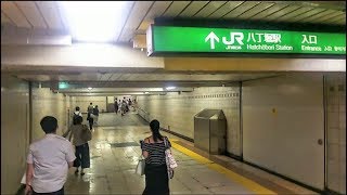 《乗り換え》八丁堀駅、メトロ日比谷線からJR京葉線へ。 Hatchobori [upl. by Eenahpets]