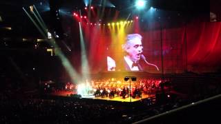 Andrea Bocelli and Katherine Jenkins  quotThe Prayerquot HD Live in Toyota Center Houston Tx [upl. by Mayeda314]