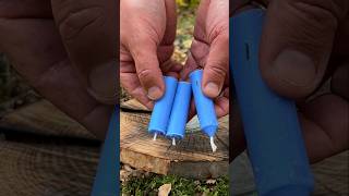 Survival Skills How to Make a LampHeater survival camping lifehacks [upl. by Ronym997]