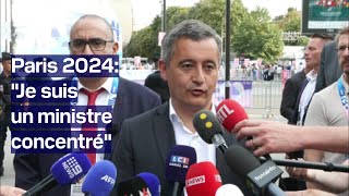 MaliIsraël cérémonie douverture des JO le point presse de Gérald Darmanin en intégralité [upl. by Darda613]