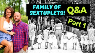 What was it like to give birth to SEXTUPLETS  Waldrop QampA Part 1 of 3 [upl. by Tod]