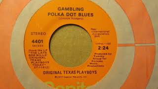 Original Texas Playboys quotGambling Polka Dot Bluesquot [upl. by Bunce13]