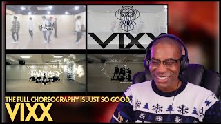 VIXX  Scentist Fantasy Chained Up ShangriLa Dance Practice REACTION [upl. by Willie]