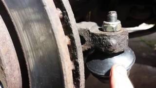 Ball Joint Rubber BootDust Cover Split MOT failure Cheap Easy Fix How To [upl. by Anyk]