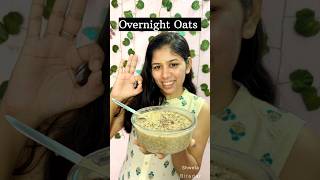 Overnight Oats Smoothie Recipe  High Protein shorts overnightoats oats shwetabiradar [upl. by Igenia650]