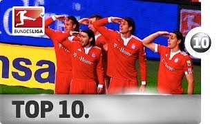 Top 10 Goal Celebrations [upl. by Akemahc582]