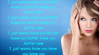 Everything Has Changed Taylor Swift feat Ed Sheeran Lyrics [upl. by Fauch]