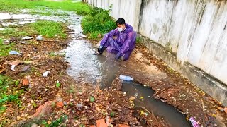 Flash Flooding Blocked Drains Cleaning With Big Whirlpools [upl. by Ramberg656]