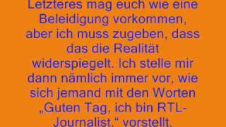 Mein Wort zum Sonntag  Teil 35 quotRTL explosivquot berichtet über Gamescom [upl. by Angelis]