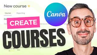 How to use Canva Courses  NEW 2024 [upl. by Akoek]