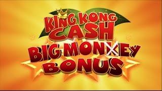 INSANE KING KONG CASH SLOT WIN ON BIG MONEY BONUS [upl. by Morly]