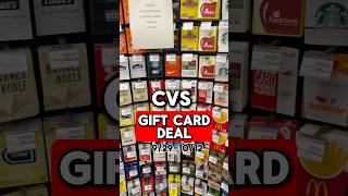 Gift Card Deal at CVS 9291012 [upl. by Kcaz]