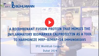 BÜHLMANNs recombinant fusion protein that mimics the inflammatory biomarker calprotectin [upl. by Laehplar]