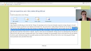 Video 182 Norskprøven A2B1 Brev til en venn [upl. by Airahcaz]