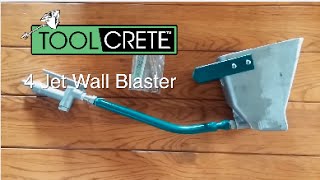 Stucco Sprayer 4 Jet Wall Blaster Feature Video [upl. by Arlette989]