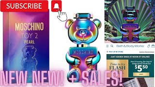 MOSCHINO TOY 2 PEARL  550 BATH ampBODYWORKS SALE AFFORDABLE FALL FRAGRANCES NEW FALL FRAGRANCE [upl. by Mcnamara]