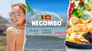 Top 10 Attraction in Negombo 🏖️  Sri Lanka Tours 🌅 [upl. by Jobie]