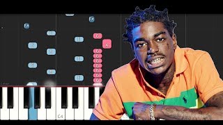 Kodak Black  Tunnel Vision Piano Tutorial [upl. by Ambrogio66]