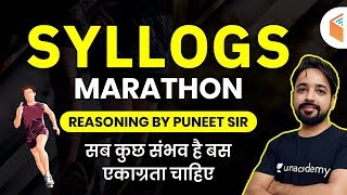 Syllogism Reasoning Marathon by Puneet Sir  Syllogism Tricks amp Concepts  wifistudy [upl. by Donahoe]