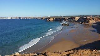 Portugal Burgau  Ponte Piadade  Sagres  Cabo de San Vicente 2016 [upl. by Waverley320]