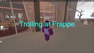 TEXT TO SPEECH TROLLING IN FRAPPE 1  ROBLOX [upl. by Blanka]