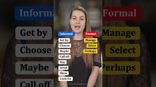 How to Be Polite Informal vs Formal English Vocabulary shrots [upl. by Cooperman894]