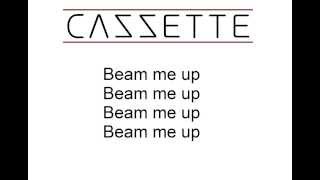 CAZZETTE Beam Me Up Official Lyrics1080p [upl. by Eglantine]