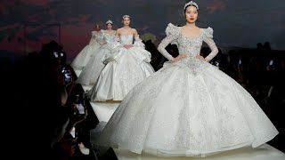 Julia Kontogruni Bridal Spring 2023  Barcelona Bridal Fashion Week [upl. by Hirsch]