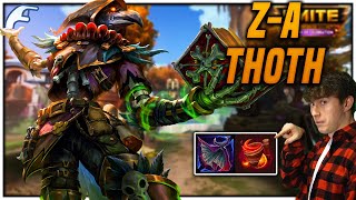 thoth has the best poke in smite  ZA PlaybyPlay [upl. by Oelgnaed760]