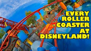 Every Roller Coaster at Disneyland [upl. by Anawad]