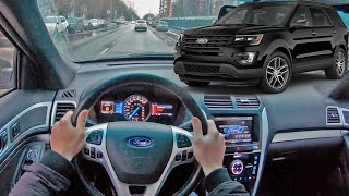 2015 Ford Explorer SPORT  POV Test Drive 5 [upl. by Justina]