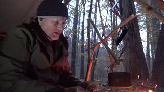 Bushcraft Talking by the Camp Fire [upl. by Beal93]