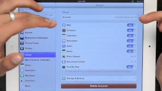 How to Sync Two iPad Computers  Tech Yeah [upl. by Matuag382]