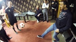 Two Touch Keepy Uppy with Andros Townsend amp Tubes [upl. by Lemkul]