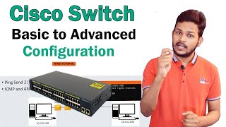 Cisco Switch Configuration Basic to Advanced 1 CCNP ENCOR 350401 Full Course in Hindi [upl. by Nasus152]