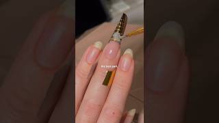 I can’t believe this worked😧💅🏻gelnails nails diynails naturalnails nailcare thegraytergood [upl. by Neggem]