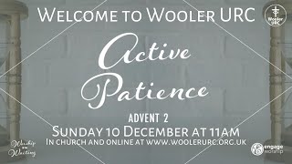 Wooler URC Service Sunday 10 December 2023 [upl. by Shimkus684]