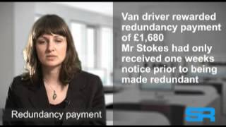 UK Employment Law  Redundancy payment [upl. by Breech]