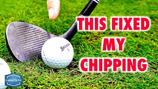 Chip like a pro with this simple tip how to chip the golf ball [upl. by Teerpnam]