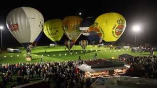 4 Halverder Ballonfestival  Das Ballonglühen 2012 in voller Länge [upl. by Ardnala]