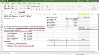 Pembahasan Soal Latihan Harga Perolehan Aset Tetap [upl. by Sanders]