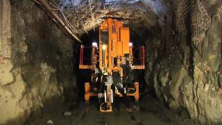 MacLean Engineering Rock Bolting in Small Mines and Tunnels with the SSB Small Section Bolter [upl. by Lois]