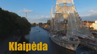 Flight over Klaipėda Lithuania  Studija Mano mieste \ Skrydis virš Klaipėdos 2016 [upl. by Yorle673]