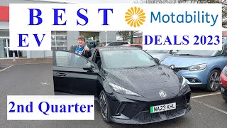 Best Motability EV Deals 2023 Second Quarter [upl. by Settera928]