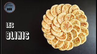 Les Blinis  Recette express [upl. by Relyuc]